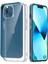 (Tıpalı Şeffaf) Iphone 13 Uyumlu Kamera Koruyuculu Şarj Yeri Tıpalı Yumuşak Şeffaf Silikon Kılıf 1