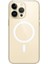 (Magsafe Kılıf) Apple iPhone 14 Pro Max Uyumlu Magsafe Wireless Kılıf Darbe Emici Şeffaf Silikon Kılıf 3