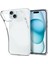 (2mm Şeffaf) Apple iPhone 15 Uyumlu Şeffaf Yumuşak Esnek Silikon Kılıf 1