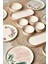 14 Parça 6 Kişilik Sakura Stackable Kahvaltı Takımı - Lüx Kahvaltılık Sunum Seti Tabağı 2