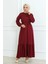 Monolyamc Elbise Bordo 207 2