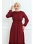 Monolyamc Elbise Bordo 207 4
