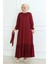 Monolyamc Elbise Bordo 207 5