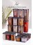 24'lü Etiketli Modernity Kare Erzak Saklama Kabı Seti (1750ML X6 - 1200ML X6 - 555ML X6 - 400 X6 ) 1