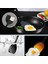 Isıya Dayanıklı 25 Parça Silikon Spatula Seti, Yanmaz ve Yapışmaz, BPA Free, Siyah 3