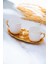 12406 Ayla 2 Kişilik Gold Tepsili Sunum Kahve Fincanı Takımı 90 ml 1