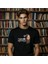 Dostoyevski Suç ve Ceza Çift Iplik Rahat Kalıp PAMUK T-Shirt 1