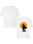 Dune Çöl Gezegeni Çift Taraf Tasarım Çift Iplik Dokumalı Rahat Kalıp PAMUK T-Shirt 1