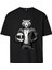 Bikertiger Çift Iplik Dokumalı Rahat Kalıp PAMUK T-Shirt 1