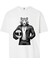 Bikertiger Çift Iplik Dokumalı Rahat Kalıp PAMUK T-Shirt 1