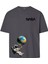 Balloonworld Nasa Çift Iplik Dokumalı Rahat Kalıp PAMUK T-Shirt 1