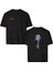Sherlock Çift Taraf Tasarım Çift Iplik Dokumalı Rahat Kalıp PAMUK T-Shirt 1