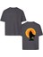 Dune Çöl Gezegeni Çift Taraf Tasarım Çift Iplik Dokumalı Rahat Kalıp PAMUK T-Shirt 1