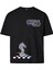 Stefan Zweig Satranç Çapraz Tasarım Çift Iplik Dokumalı Rahat Kalıp Pamuk T-Shirt 1