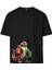Tigodile Çift Iplik Dokumalı Rahat Kalıp PAMUK T-Shirt 1
