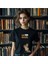 Cervantes Don Kişot Çapraz Çift Iplik Dokumalı Rahat Kalıp PAMUK T-Shirt 1