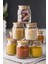 6 Lı Set Bambu Kapaklı Cam Kavanoz & Baharat Takımı & Baharatlık 200 ml 5