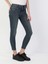 759 Lara Super Slim Fit Orta Bel Dar Paça Kadın Koyu Mavi Jean Pantolon 1