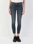 759 Lara Super Slim Fit Orta Bel Dar Paça Kadın Koyu Mavi Jean Pantolon 4