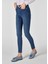759 Lara Super Slim Fit Orta Bel Süper Dar Paça Kadın Mavi Jean Pantolon 4