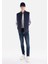 Slim Fit Erkek Lacivert Yelek 3