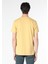Regular Fit Yuvarlak Yaka Düz Erkek Sari Kısa Kol Tişört Cl1058592 2