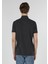 Regular Fit Polo Yaka Baskılı Erkek Lacivert Kısa Kol Tişört 2