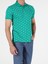 Regular Fit Polo Yaka Erkek Yeşil Kısa Kol Tişört 4