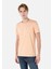 Regular Fit Yuvarlak Yaka Düz Erkek Turuncu Kısa Kol Tişört Cl1058580 1