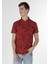 Regular Fit Polo Yaka Baskılı Erkek Kahverengi Kısa Kol Tişört 4