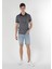Regular Fit Polo Yaka Erkek Lacivert Kısa Kol Tişört 1