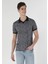 Regular Fit Polo Yaka Erkek Lacivert Kısa Kol Tişört 3