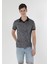 Regular Fit Polo Yaka Erkek Lacivert Kısa Kol Tişört 4