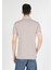 Regular Fit Polo Yaka Düz Erkek Bej Kısa Kol Tişört 2