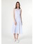 Slim Fit Kadın Mavi Elbise 1
