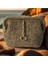 Altın Renkli Simli Abiye Clutch , Portföy Çanta, Astarlı , El Yapımı, Elde Örme, Metal Gizli Burslu 1