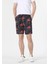 Slim Fit Erkek Antrasit Deniz Şortu 4