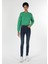 Skinny Fit Yüksel Bel Dar Paça Kadın İndigo Jean Pantolon 3