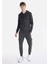 Slim Fit Erkek Antrasit Sweatshirt 3