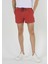 Slim Fit Düz Erkek Kirmizi Deniz Şortu 3