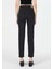 Slim Fit Orta Bel Düz Paça Kadın Siyah Jean Pantolon 2