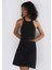 Slim Fit Kadın Siyah Atlet 1