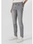 041 Danny Slim Fit Düşük Bel Dar Paça Erkek Gri Jean Pantolon 3