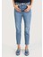 891 Maya Slim Fit Orta Bel Daralan Paça Kadın Denim Jean Pantolon 4
