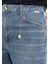 891 Maya Slim Fit Orta Bel Daralan Paça Kadın Denim Jean Pantolon 5