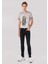 040 Alex Skinny Fit Düşük Bel Dar Paça Erkek Siyah Jean Pantolon 1