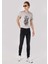 040 Alex Skinny Fit Düşük Bel Dar Paça Erkek Siyah Jean Pantolon 3