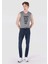 041 Danny Slim Fit Düşük Bel Dar Paça Erkek Koyu Mavi Jean Pantolon 1