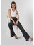 971 Mony Regular Fit Orta Bel Bootcut Kadın Siyah Jean Pantolon 1