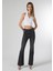971 Mony Regular Fit Orta Bel Bootcut Kadın Siyah Jean Pantolon 3